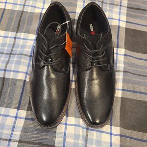 Boys size 5.5M black Oxford Deer Stags dress shoes